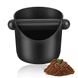 Knock Box für Kaffeesatz,Abklopfbehälter Kaffeemaschine Abschlagbox Abklopfbehälter für Siebträger