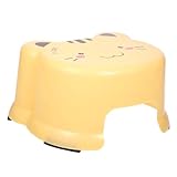 Gatuida Hochwertiger Kinderhocker aus Kunststoff Rutschfestes Design für Badezimmer und Küche und Tragbar Cartoon Fördert von Kindern