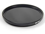 vhbw Universal Infrarot Filter 720nm für kompatibel mit Kamera Objektiven mit 67mm Filtergewinde - Zirkularer IR-Filter, Schwarz