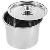 OSALADI Edelstahl Gewürzbehälter mit Deckel 12cm – Multifunktionales Gewürzglas zur Aufbewahrung von Salz Pfeffer und Zucker für Küche und Restaurant