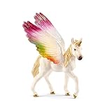 Schleich 70577 Einhorn mit Flügeln Regenbogen, Fohlen, ab 5 Jahren, bayala®® - Figur, 7,5 x 5 x 9,6 cm