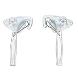 Yctze Robuster Anhänger-Türverriegelungsgriff, Lastenanhänger-Türschließe, Nockenschloss, Stangenschloss, Rampe, Vorhängeschloss, Rennstangengriff für Wohnmobil, Camping, Auto,