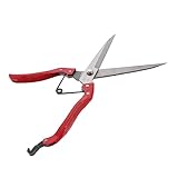 SEWOART 1Stück Manuelle Schafschere Manganstahl Ergonomisches Design Für Trimmen Von Schafen Ziegen Und Haustieren Hochwertige Schafwolleschere Mit Rutschfestem