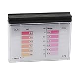 POWERHAUS24 Wassertester, Pooltester fÙr pH-Wert und freies Chlor mit 20 Tabletten