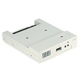 Gotek Floppy Emulator SFR1M44-U100, 3,5' Floppy Diskettenlaufwerk-Emulator, USB Diskettenlaufwerk Floppy Emulator, 1,44 MB SSD Floppy Emulator, Grau