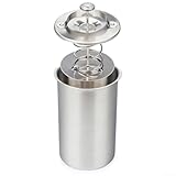 Yuanpgky Schinkenpresse aus Edelstahl mit Thermometer für hausgemachtes Delikatfleisch, Mittagessen Fleisch und Gemüse-Burger, 0,9 kg Kapazität, 304 Lebensmittel (Kabel)