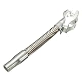 Kraftstoffführungspfeife – Jerry kann sprudeln, Düse aus Metall aus Kohlenstoff | flexibler Adapter aus Stahl zum Ausgießen von Öl, tragbarer Flüssigkeitsschlauch für Auffangbehälter