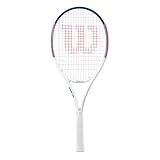Wilson Allure Tennis Racket, Rosa/Blau, 4-1/8' (1)