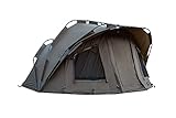 MK-Angelsport 'Fort Knox 1-2 Personen Zelt Karpfenzelt Angelzelt komplettes Set inkl. Gummihammer Dome Bivvy