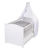 roba Babybett Set Little Stars - 70 x 140 cm - Kinderbett...