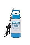 GLORIA FoamMaster FM 30 | Schaumsprüher | 3 L Füllinhalt | Drucksprüher zur Fahrzeugreinigung | Austauschbare Schaumpatronen | 2 m Spiralschlauch, Handbetrieben