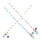 GARVALON 3 Stück Fluoreszierendes Welpenhalsband Verstellbares Hautfreundliches Leuchthalsband für Kleine Hunde Blinkendes Haustierhalsband zur Sichtbarkeit bei Nacht und Zufällige Farbe