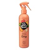 PET HEAD Fellspray für Hunde 300 ml, Quick Fix, Pfirsichduft, Desodoriert, Pflegt und beruhigt das Fell Ihres Hundes, Hypoallergen, pH-neutral, Vegan & tierversuchsfrei, Sanfte Formel für Welpen