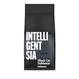 Intelligentsia Kaffee, dunkel geröstete ganze Bohnenkaffee – Black Cat Sublunar 340 ml Beutel