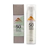 HIMAYA Bio Sonnencreme LSF 50+ 200ml | Natürlicher & umweltfreundlicher Sonnenschutz | Sport & Freizeit | Wasser & schweißfest | Nachfüllbar | Mineralischer UV-Schutz mit Non-Nano Zink | Reef-Safe