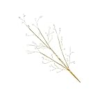 XUCZHAI 3 stücke Weihnachten Baum Glitter Stiele Goldene for Urlaub Atmosphäre Szene Layout Berry for Kranz FüR Handwerk, Urlaub Und Heimdekoration