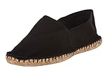 Sommerlatschen Espadrilles, schwarz, vollgummiert, NEU, Unisex, SL1402, Größe 41