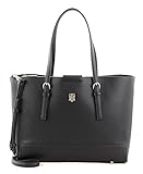 Tommy Hilfiger Iconic Tommy Timeless Med Tote Black