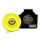 HYPERSPIN Mini-Frisbee - fliegt über 60 Meter weit - Trendsport, Outdoor-Spielzeug aus Silikon, die kleine neon Wurfscheibe ist der Neue Fun Sport klein u. passt in Jede Hosentasche