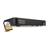 Anlapus 8 Kanal 1080P HD DVR Netzwerk Video Recorder Aufzeichnungsgerät mit 1TB Festplatte, Unterstützt TVI/CVI/AHD/960H 720P 1080P CCTV System