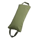Garneck Leerer Fitness Sandsack Robustem Canvas Befüllbarer Trainingssack für Yoga Gewichtheben und Fitnessübungen Vielseitiger Sandsack für Effektives Beintraining