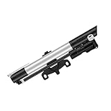 TOYANDONA Multifunktionale Handluftpumpe Für Fahrräder Reifenpumpe Mit Drehbarer Luftröhre Doppelzylinder Hochdruck Für Mountain Und Straßenräder