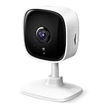 TP-Link Tapo C100 WLAN IP Kamera Überwachungskamera Innen (1080p-Auflösung, 2-Wege-Audio, Nachtsicht zu 9m, bis zu 128 GB lokaler Speicher auf SD Karte, kompatibel mit Amazon Alexa) Weiß