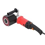 JJsdwin Satiniermaschine Holz, Bürstenschleifer, 8-Geschwindigkeit Elektrische Schleifroller, Polieren Walzenschleif zur Renovierung von Oberflächen aller Art