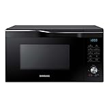 Samsung MC2BM6035KK/EG Mikrowelle mit Grill und Heißluft, 900 W, 28 ℓ Garraum, 51,7 cm Breite, Kratzfester Keramik-Emaille-Inneraum, HotBlast Technologie, Schwarz