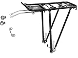 M-Wave Alu-Gepäckträger, screw on II A || 26'/28' || bis zu 25Kgs, Schwarz