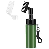 EEEKit Golf Reinigungsbürste, Golf Club Brush Groove Cleaner, Golf Club Bürste Golfschläger Reinigungszubehör mit eingebautem Wasserspray und Haken für saubere Golfschläger, Taschen, Schuhe