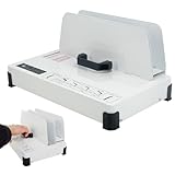 Thermobindemaschine für Dokumente, 500 Blatt Kapazität mit 3-stufigen Zeiteinstellungen, ideal für A3/A4/A5/A6 Papiergrößen, perfekt für Büro und Schule