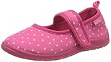 Playshoes Punkte, Unisex-Kinder Niedrige Hausschuhe, Pink (pink 18), 22/23 EU (6 Child UK)