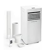 TROTEC Klimagerät PAC 2020 E WiFi – 3-in-1 mobiles Klimagerät mit 2,1 kW Kühlleistung, Entfeuchter & Ventilator, inkl. Fernbedienung, Abluftschlauch, Timer, WLAN – energieeffizient, kompakt