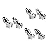 STOBOK 3 Sätze Wasserverteileradapter Duschhandhalter Duschhalter Für Die Wand Duschzubehör Für Badezimmer Badezimmerhalter Für Dusche Duschwandhalter Abs Silber 2 Stück * 3