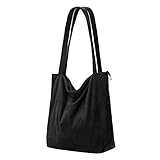 Tote Bag Damen,Shopper Tasche Damen Groß,Cord Tasche...