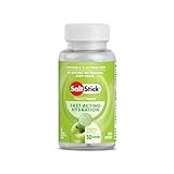 SaltStick FastChews Elektrolyttabletten Kautabletten | 60 Grüner Apfel Elektrolyt Kausnacks | Salztabletten für Läufer, Sportnahrungsergänzungsmittel zur Hydratation, Laufkauartikel | 60 Kautabletten
