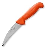 F. Dick Gekrösemesser/Jagdmesser ErgoGrip (Klinge Messer 12 cm, Messerstahl rostfrei, 56 HRC) - 82139121-53 - Orange