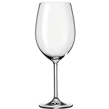 Leonardo Daily Bordeaux-Gläser, Rotwein-Kelch mit Stiel, spülmaschinenfeste Wein-Gläser, 6er Set, 640 ml, 063317