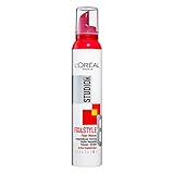 L'Oréal Paris Studio Line Schaumfestiger, Volumen und Struktur, 24 h ultra-starker Halt, Kein Verkleben, Fix&Style Fixier-Mousse, 1 x 200 ml