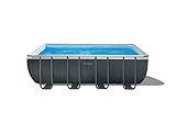 Intex Frame Pool Ultra Quadra XTR 549 x 274 x 132 cm - Ohne Pumpe und Zubehör