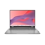 Lenovo Chromebook IdeaPad Flex 3 Convertible Laptop | 15.6' Full HD Display | Intel Celeron N4500 | 8GB RAM | 128GB eMMC | Intel UHD Grafik | ChromeOS | QWERTZ | grau | 3 Monate Premium Care