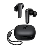 soundcore by Anker P20i Kabellose Bluetooth Kopfhörer in-Ear, 10mm Treiber, Bluetooth 5.3, Anpassbarer EQ, 30 Std. Spielzeit, IPX5 wasserfest, 2 Mikros mit KI, einzeln verwendbar (Schwarz)