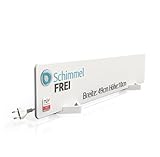 ELIAS Schimmel Dry - Schimmelentferner Wand & Bad -ohne Chemie für immer Schimmelfrei - Die Alternative zum Schimmelspray und zur Schimmelfarbe innen Weiß - Anti Schimmel jeden Raum