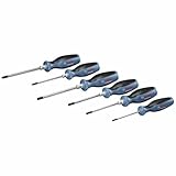 Bosch Professional Torx-Schraubendreher Set 6 tlg. (Torx, S2-Stahl, inkl. T10x75, T75x75, T20x100, T25x100, T30x125 und T40x125, Einlage)