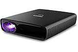 Philips NeoPix 320 - True Full HD 1080p-Projektor, intelligente Funktionen, vorinstallierte Apps, Medienplayer, Dualband-WLAN, Bluetooth und leistungsstarkes 2.1-Soundsystem, Schwarz