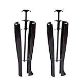 Eruceky 2 Stücke Stiefel-Styler, Stiefel-Styler-Halter, federbelastete Stiefel-Styler, geeignet zur Beibehaltung der Stiefelform (schwarz)