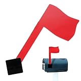 Briefkasten-Flagge Ersatz, Briefkastenflagge Ersatz Stick auf dem Briefkasten-Flag, rostfrei, um das Reparatur-Set des Briefkastens zu installieren