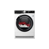 AEG WiFi Wärmepumpentrockner, Serie 9000, Punktgenaue Trockenergebnisse mit 3D-Scan Restfeuchteermittlung, Trommelbeleuchtung