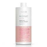 RE/START Color Protective Micellar Shampoo, 1000 ml, Mizellen Shampoo für Haar und Kopfhaut, Haarshampoo für Farbschutz & Leuchtkraft, cremiger Schaum für coloriertes Haar